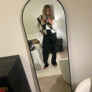 Zara Will Vest Colored blocked Black and White